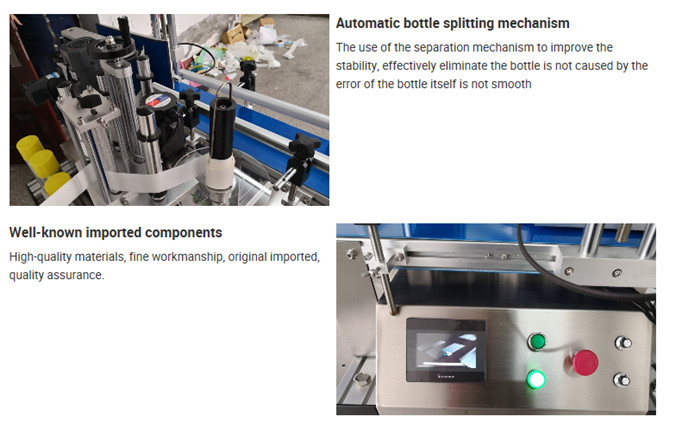 स्वचालित टेबलटॉप बोतल लेबलिंग मशीन विवरण